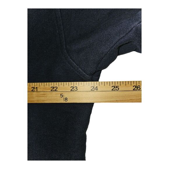 Tommy Hilfiger Polo Shirt Men's XL Short Sleeve Navy Blue Embroidered Preppy - Picture 3 of 8